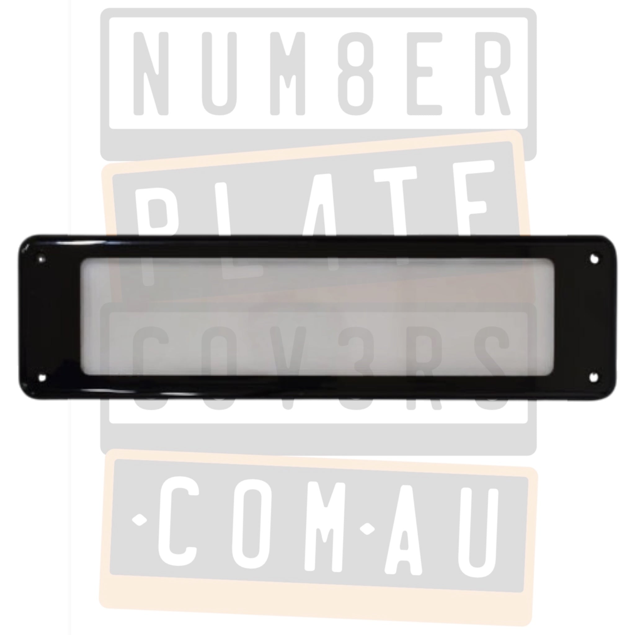 Kingpin 5 Digit Slimline Number Plate Covers KP56