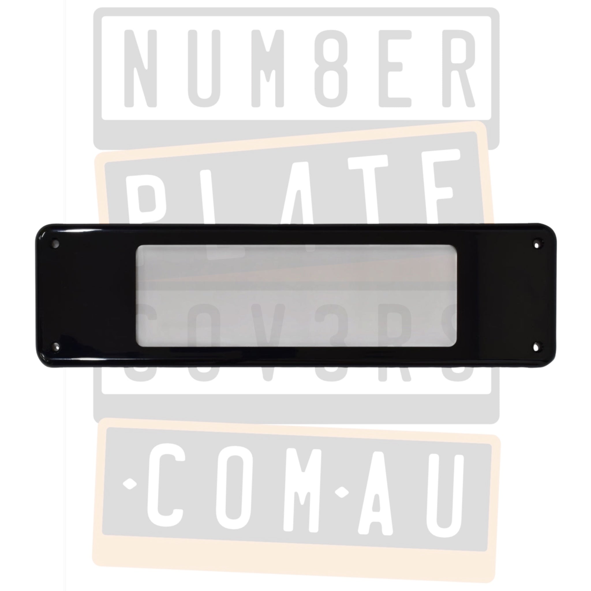 Kingpin 3-4 Digit Slimline Number Plate Covers KP46