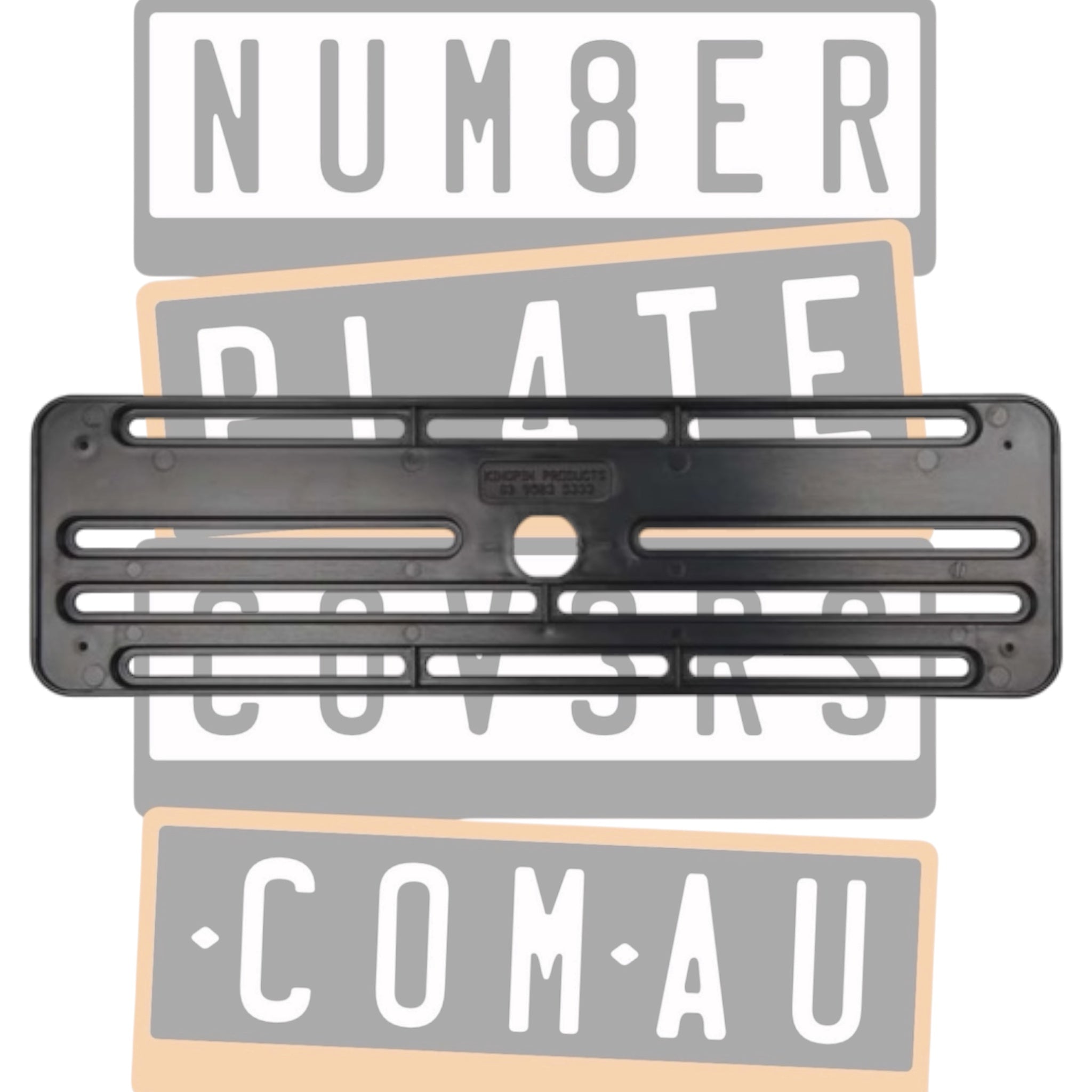 Kingpin Slimline Number Plate Backing Plate