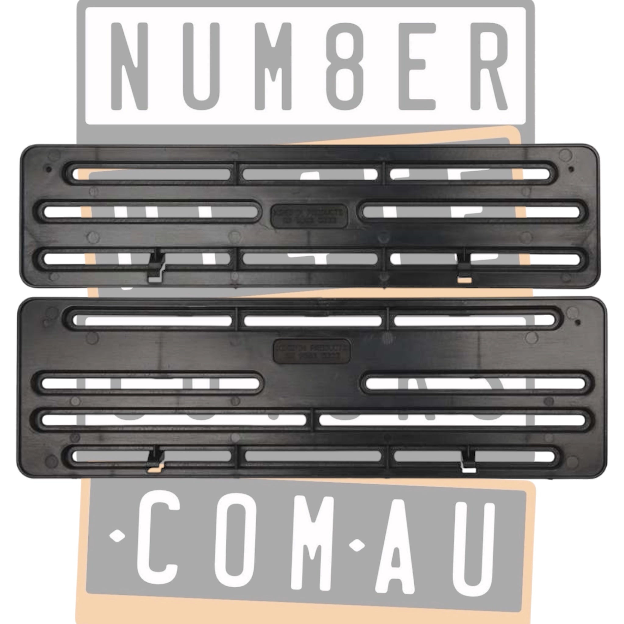 Kingpin NSW & SA Premium Number Plate Backing Plate
