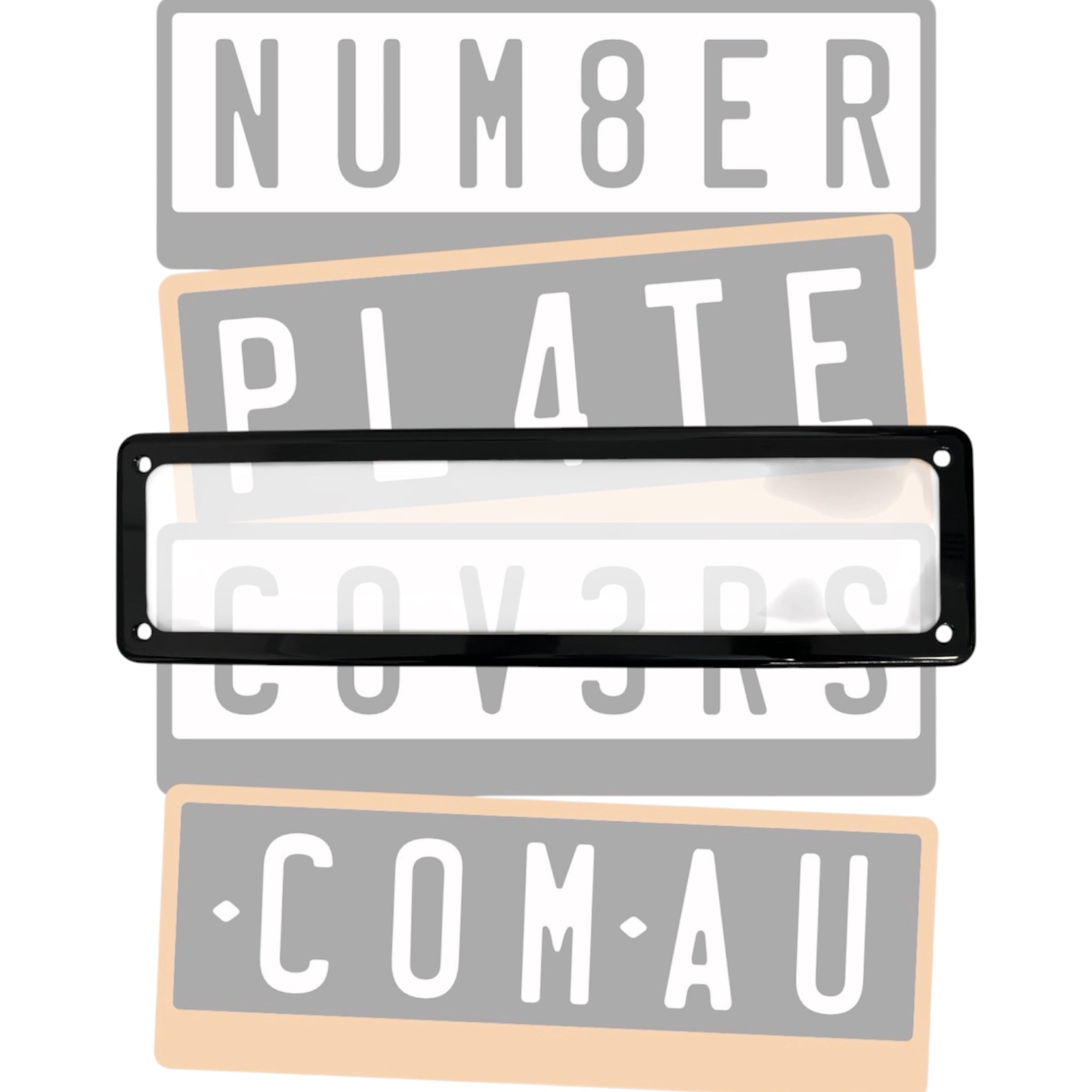 Nuline Slimline Number Plate Covers