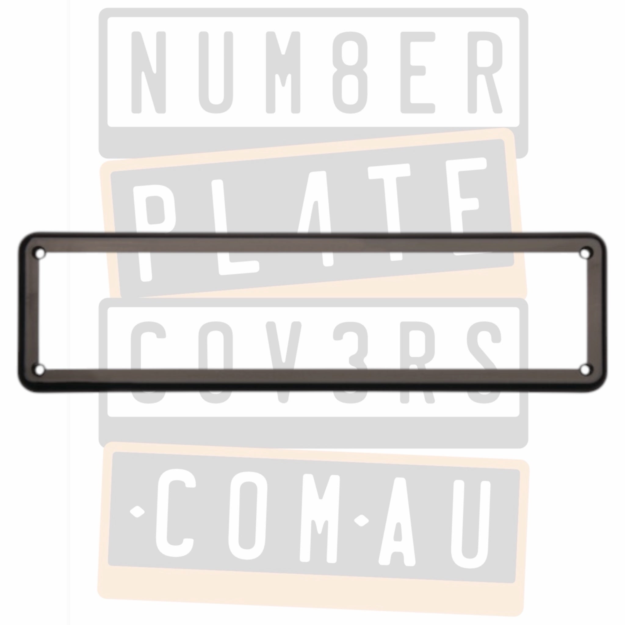 Kingpin Slimline Number Plate Covers