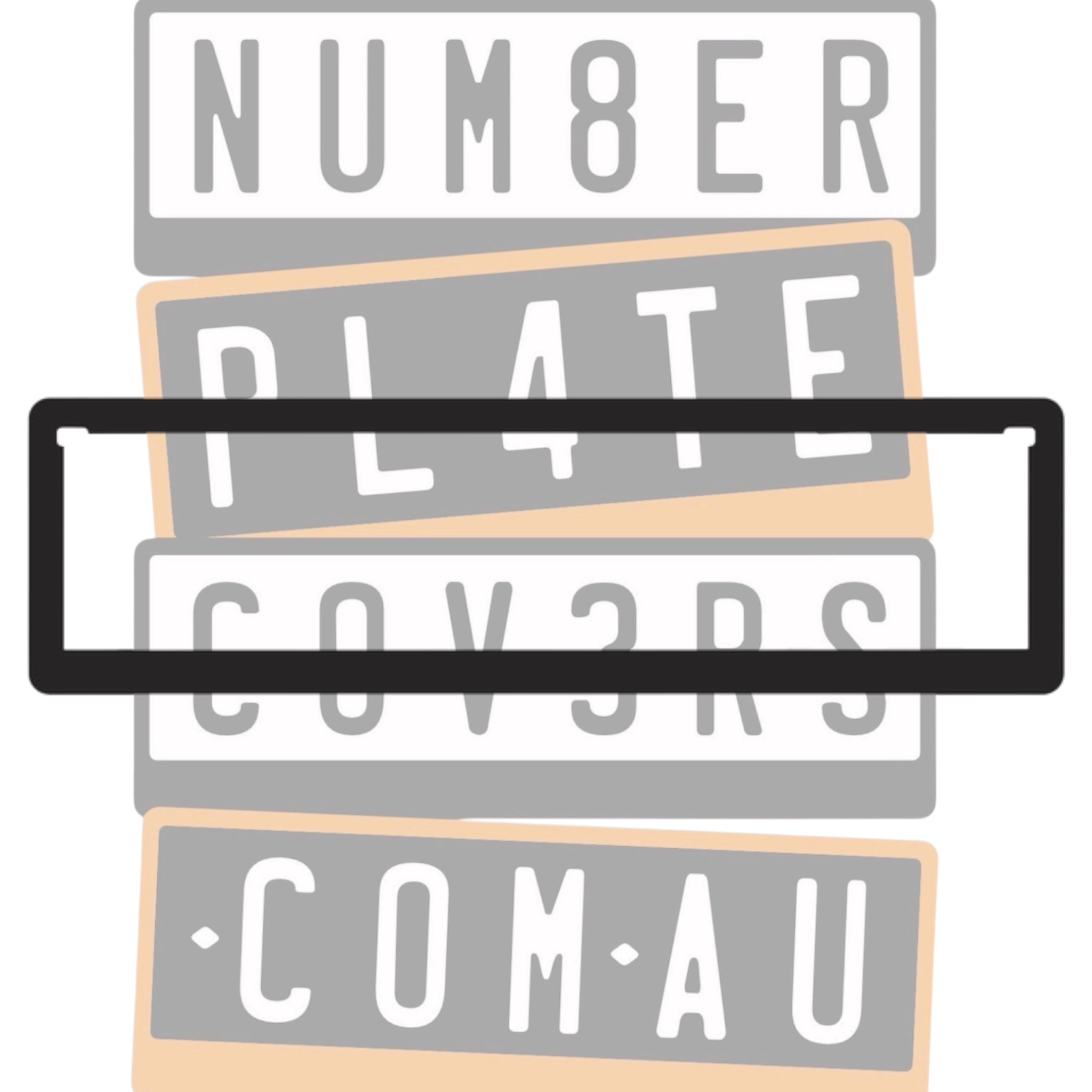 Kingpin Slimline Number Plate Surround