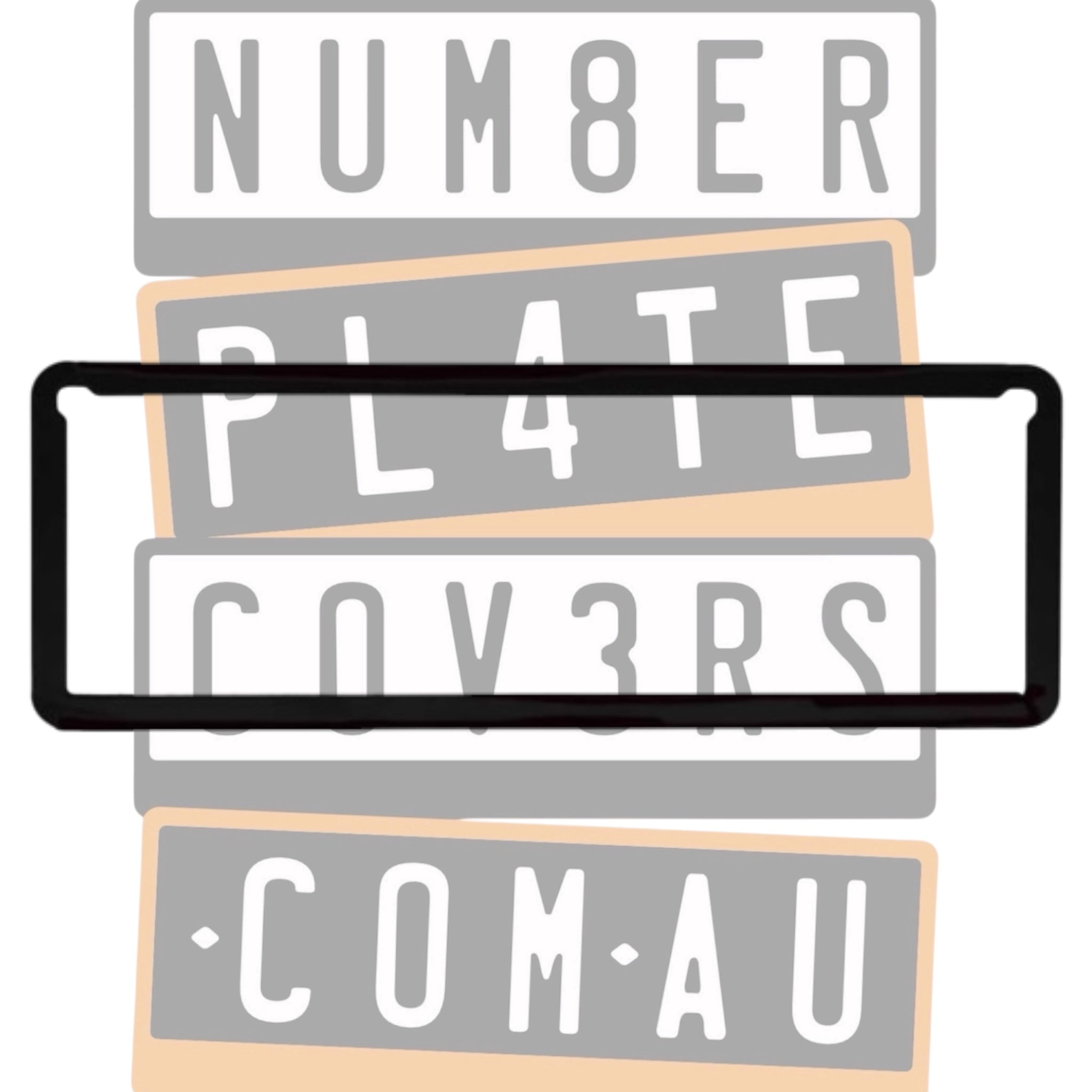 Kingpin Standard Number Plate Surround