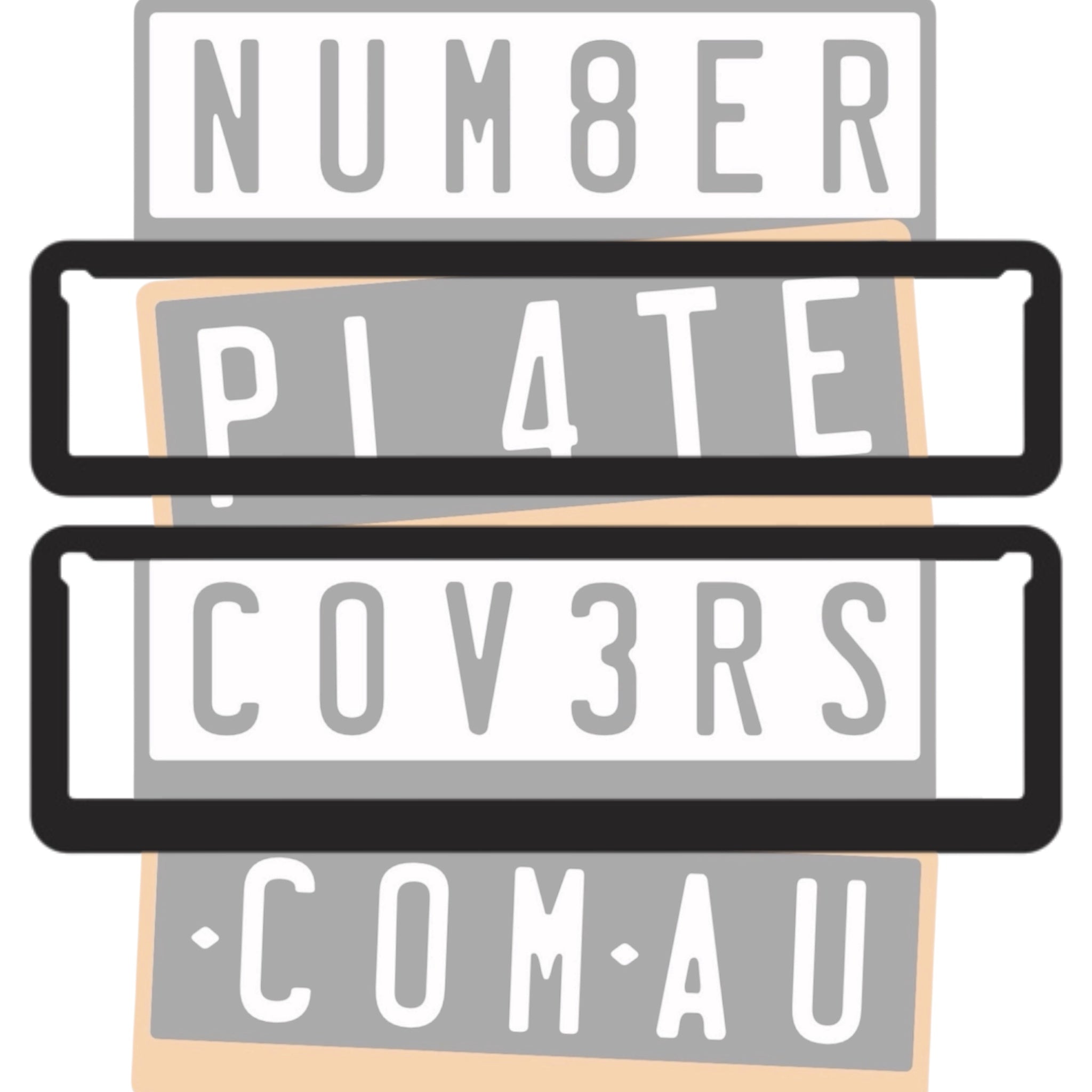 Kingpin NSW & SA Premium Number Plate Surround