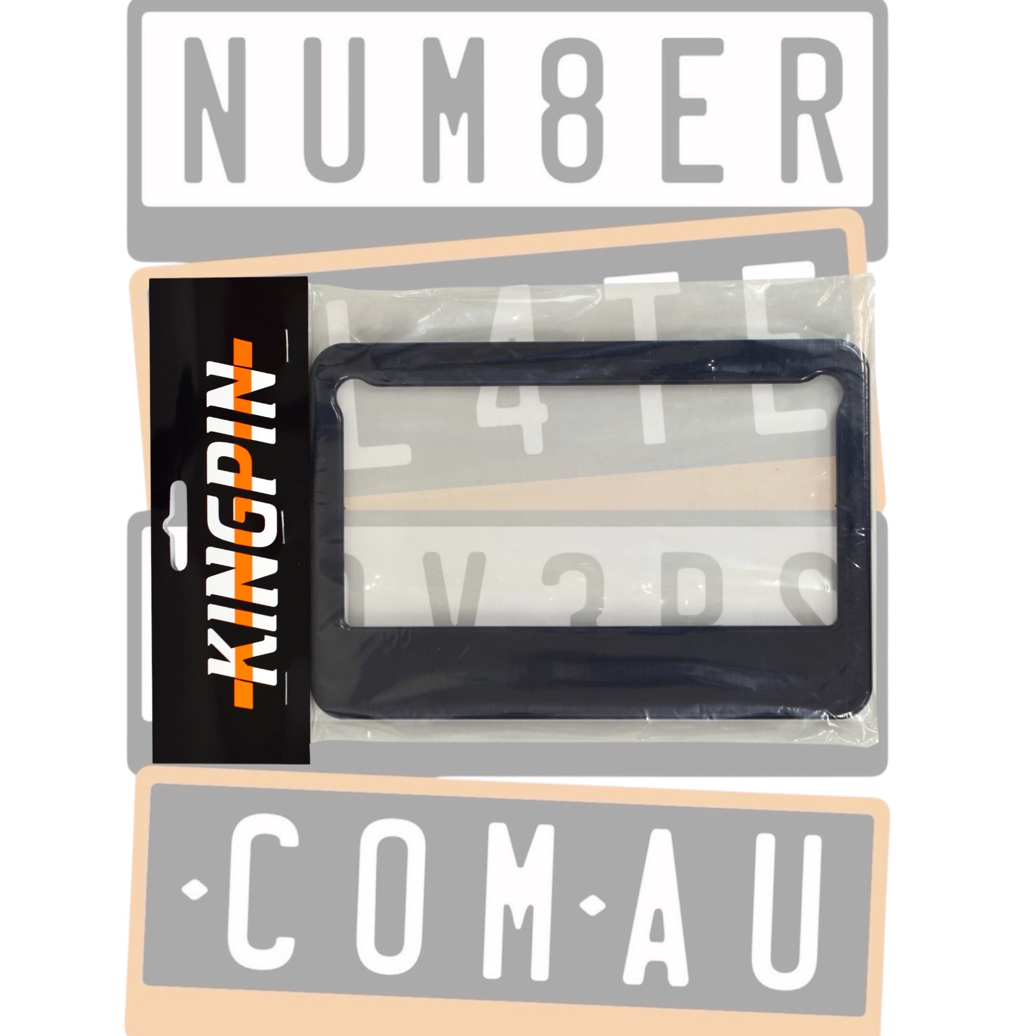 Kingpin Motorcycle Number Plate Surround