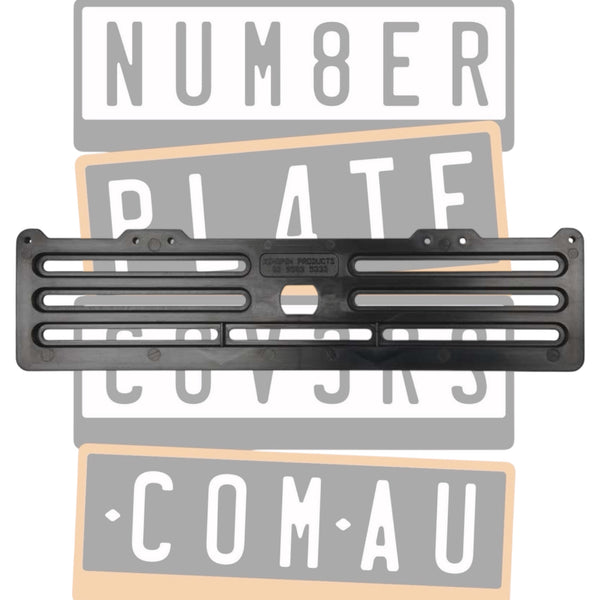 Kingpin Universal Number Plate Backing Plate